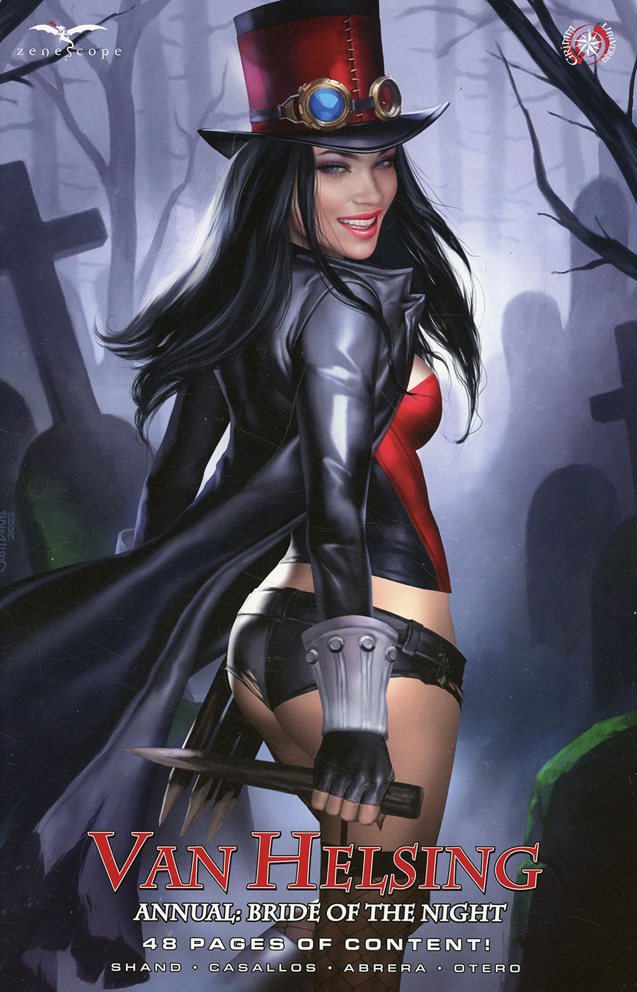 Grimm Fairy Tales Presents Van Helsing Annual Bride Of The Night #1 (One Shot) Cover C Josh Burns