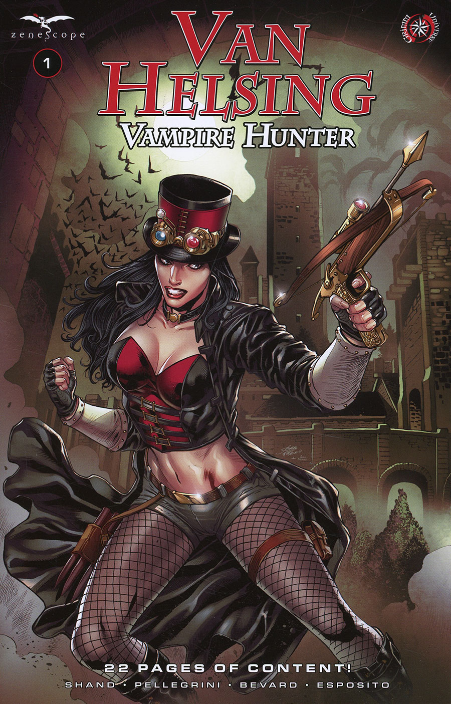 Grimm Fairy Tales Presents Van Helsing Vampire Hunter #1 Cover A Igor Vitorino