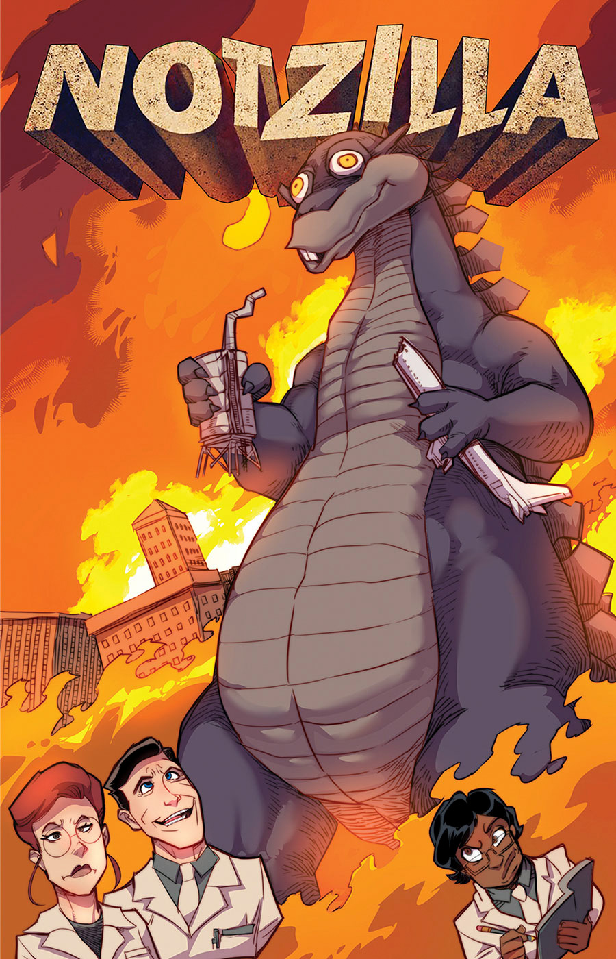 Notzilla #1 (One Shot) Cover B Variant Fred Perry Cover