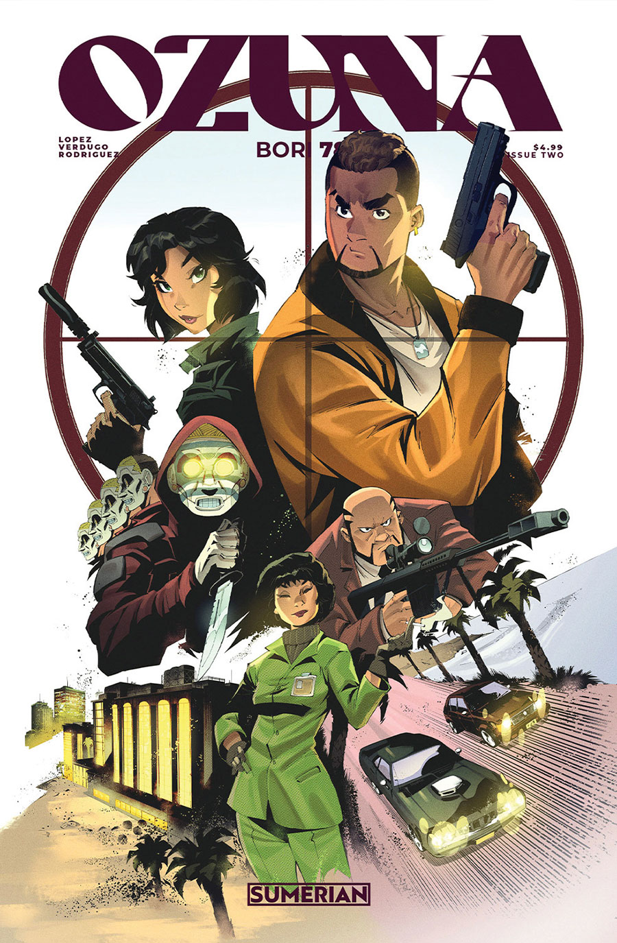 Ozuna Bori 787 #2 Cover A Regular Pablo Verdugo Cover