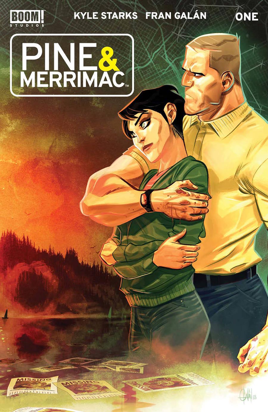 Pine And Merrimac #1 Cover A Regular Fran Galan Cover (Limit 1 Per Customer)