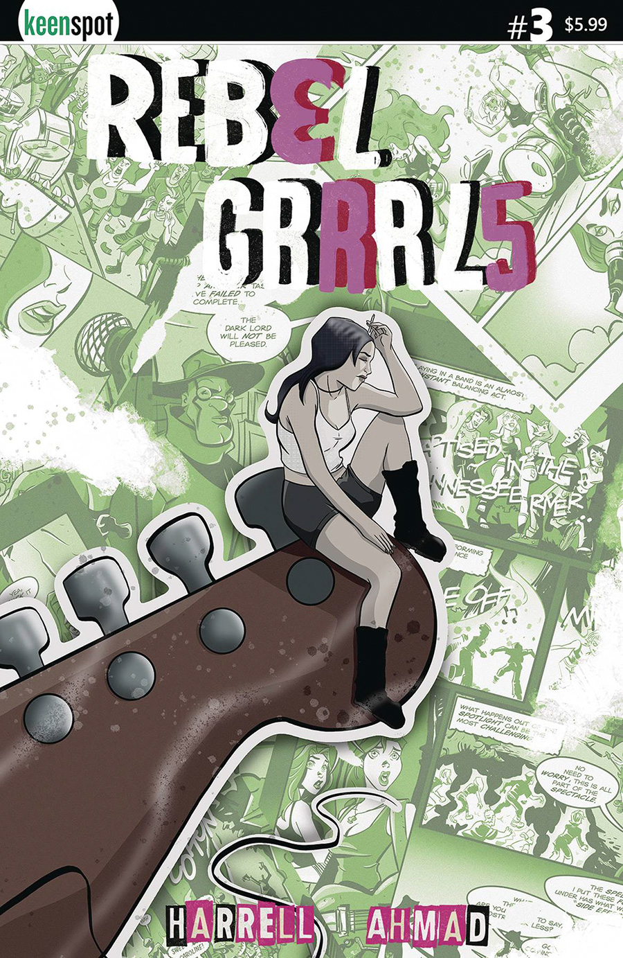 Rebel Grrrls #3 Cover D Variant J Hammond Cover