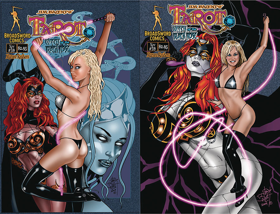 Tarot Witch Of The Black Rose #59 Cover D Variant Medusas Stare Cover