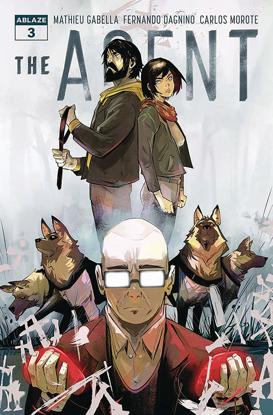 The Agent #3 Cover B Variant Djet Cover