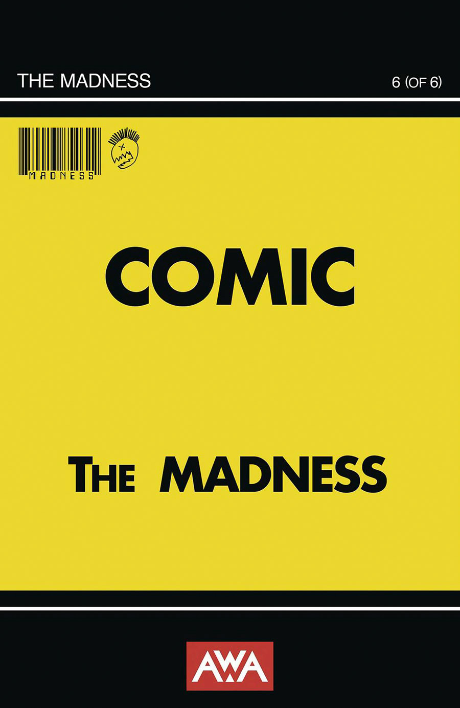 Madness #6 Cover C Variant Chris Ferguson Punk Rock Homage Cover