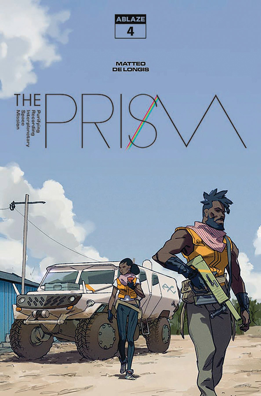 The Prism #4 Cover A Regular Matteo De Longis Cover