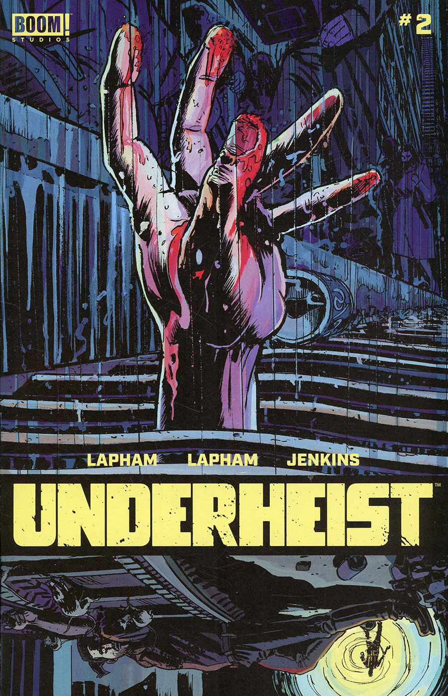 Underheist #2 Cover A Regular David Lapham Cover