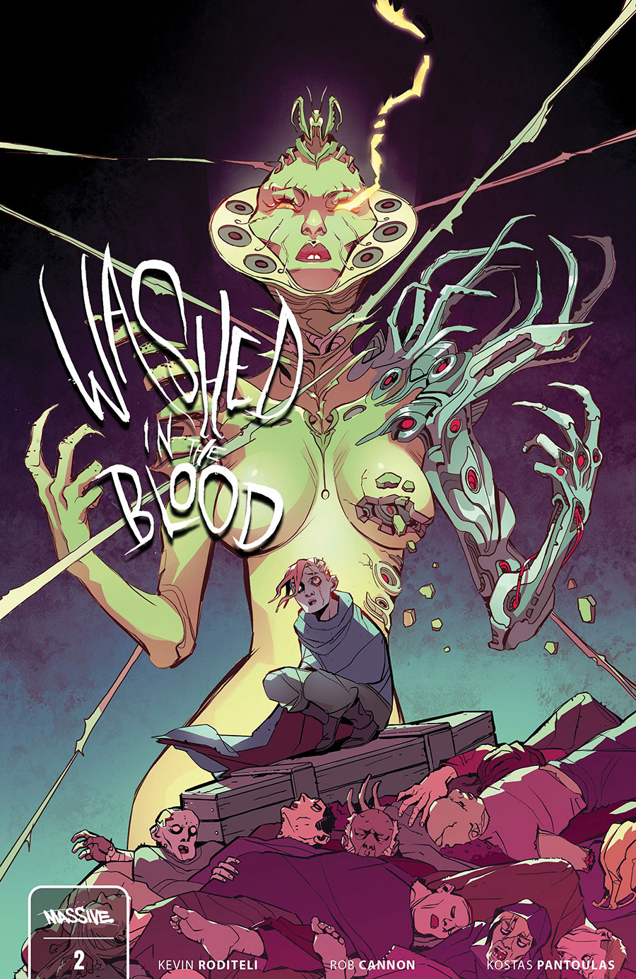 Washed In The Blood #2 Cover A Regular Romina Moranelli Cover