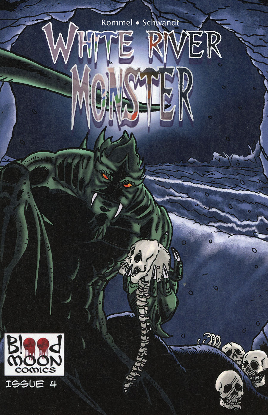 White River Monster #4 Cover A Regular Wolfgang Schwandt Cover