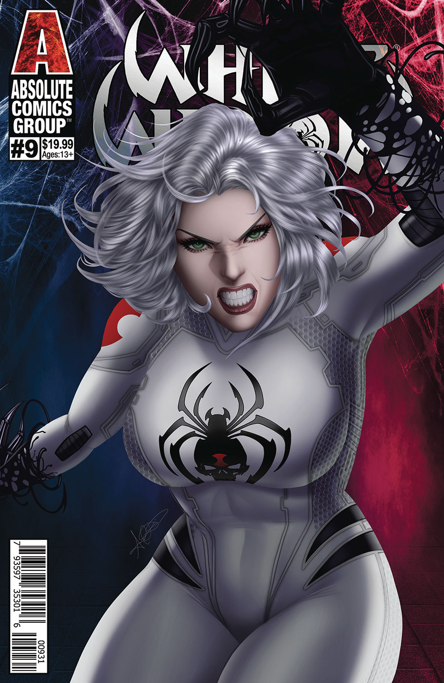 White Widow (Absolute Comics Group) #9 Cover C Variant Ariel Diaz Lenticular Cover