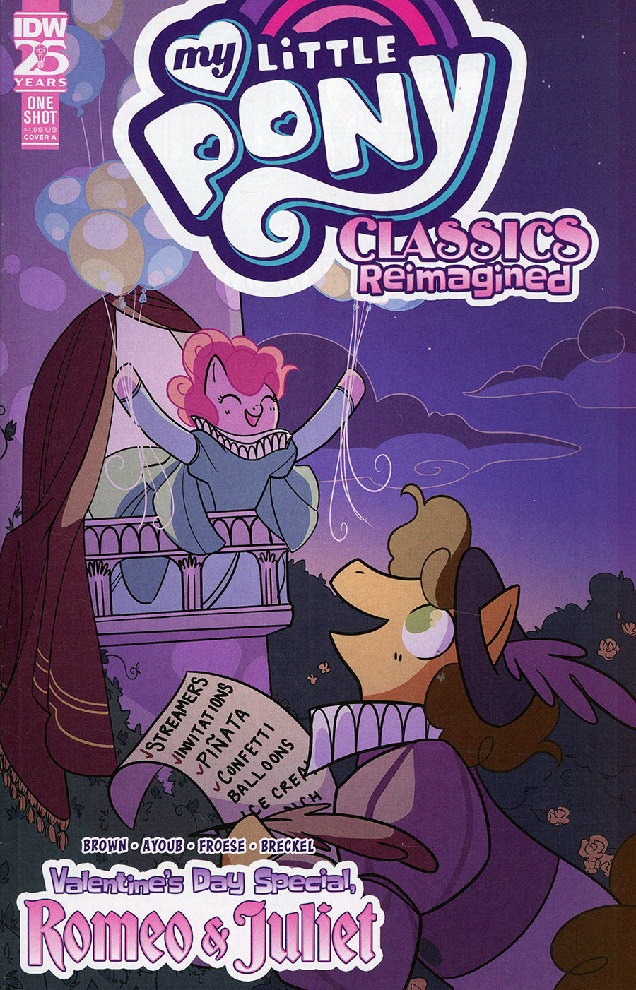 My Little Pony Classics Reimagined Valentines Day Special Romeo & Juliet #1 (One Shot) Cover A Regular Jenna Ayoub Cover