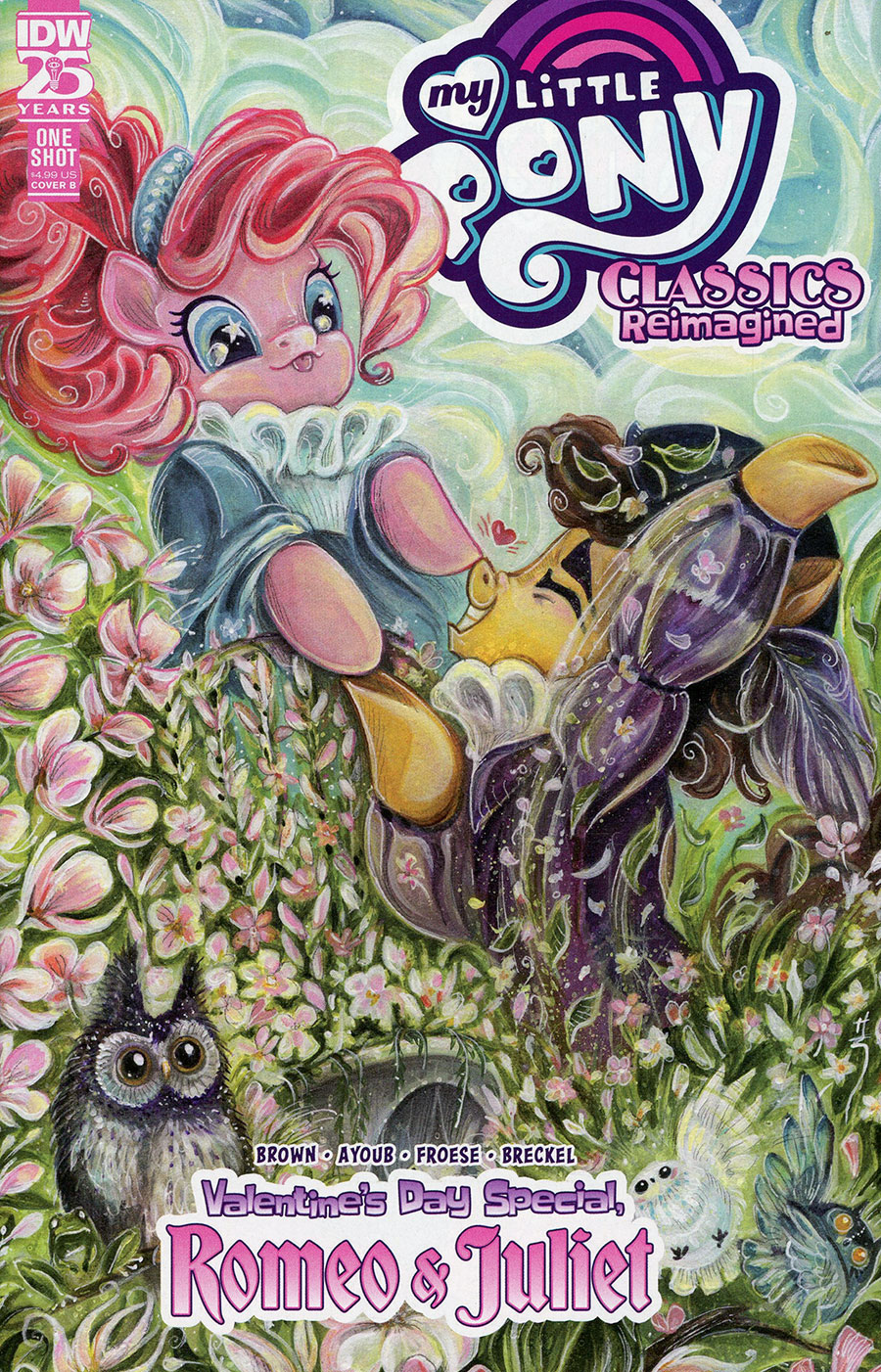 My Little Pony Classics Reimagined Valentines Day Special Romeo & Juliet #1 (One Shot) Cover B Variant Sara Richard Cover