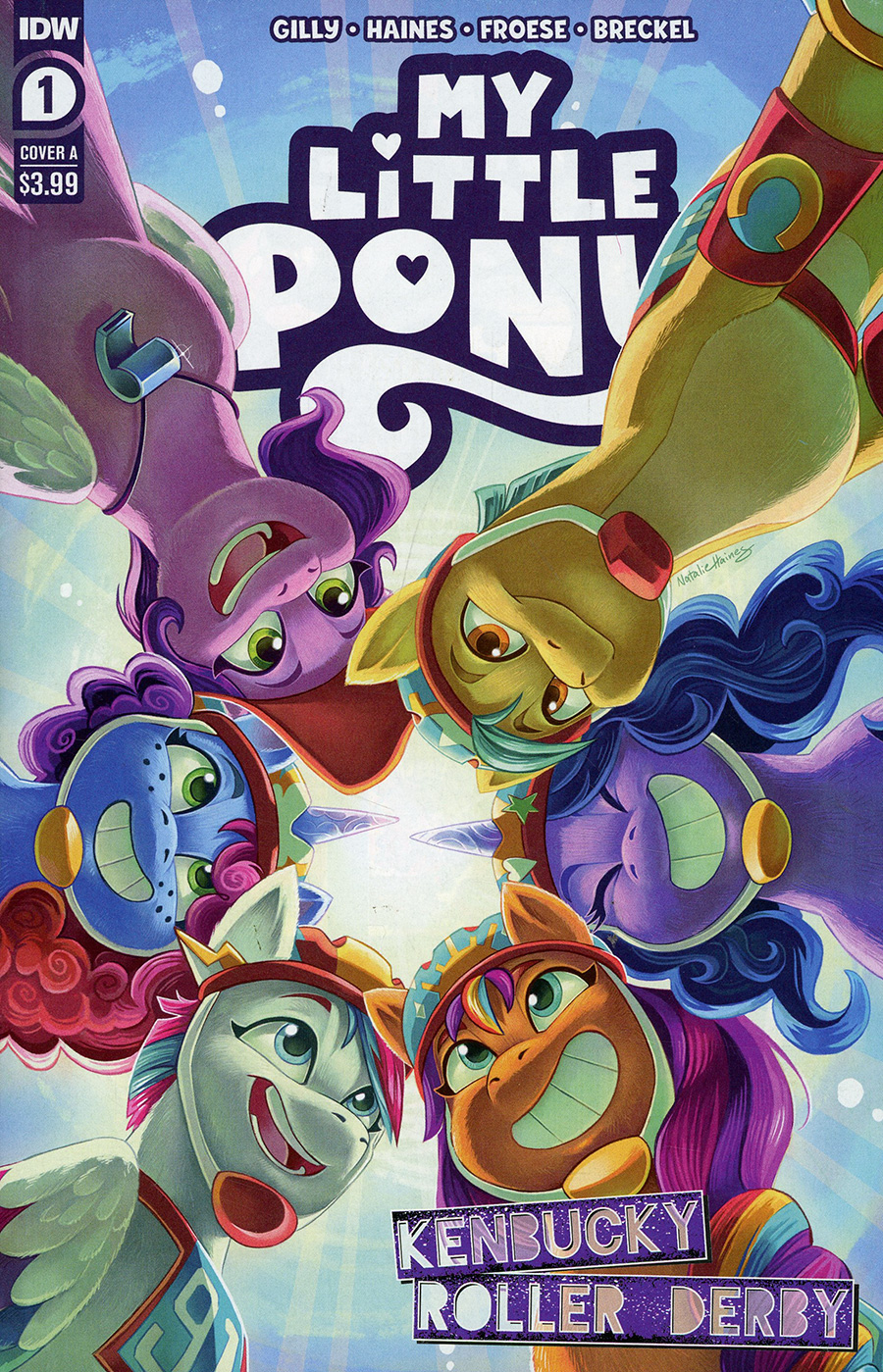 My Little Pony Kenbucky Roller Derby #1 Cover A Regular Natalie Haines Cover