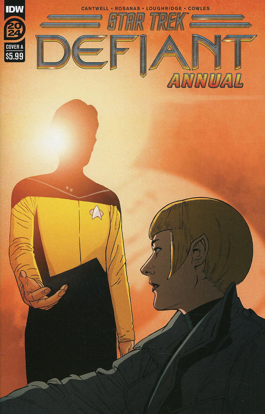 Star Trek Defiant Annual #1 Cover A Regular Ramon Rosanas Cover