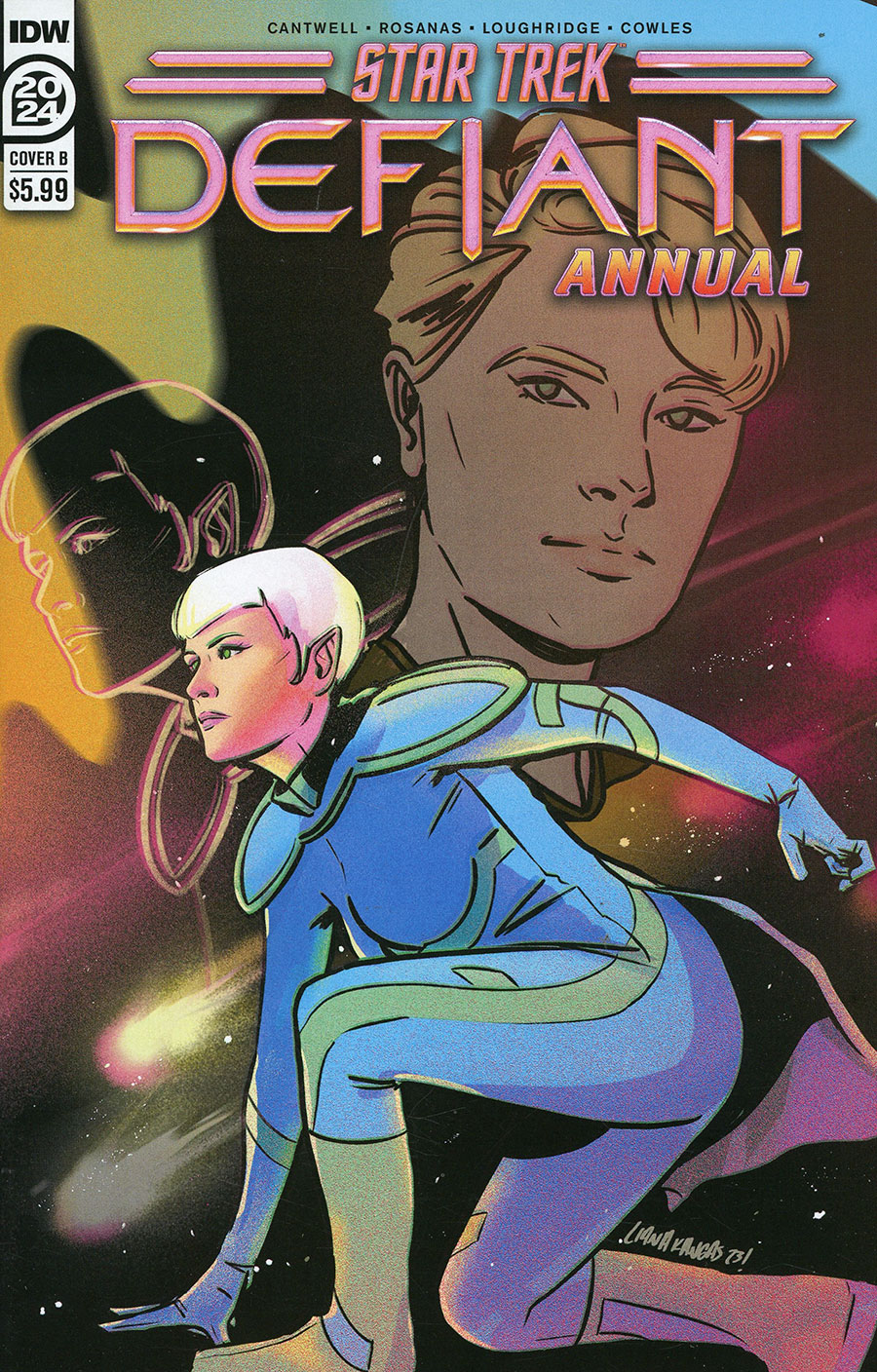 Star Trek Defiant Annual #1 Cover B Variant Liana Kangas Cover