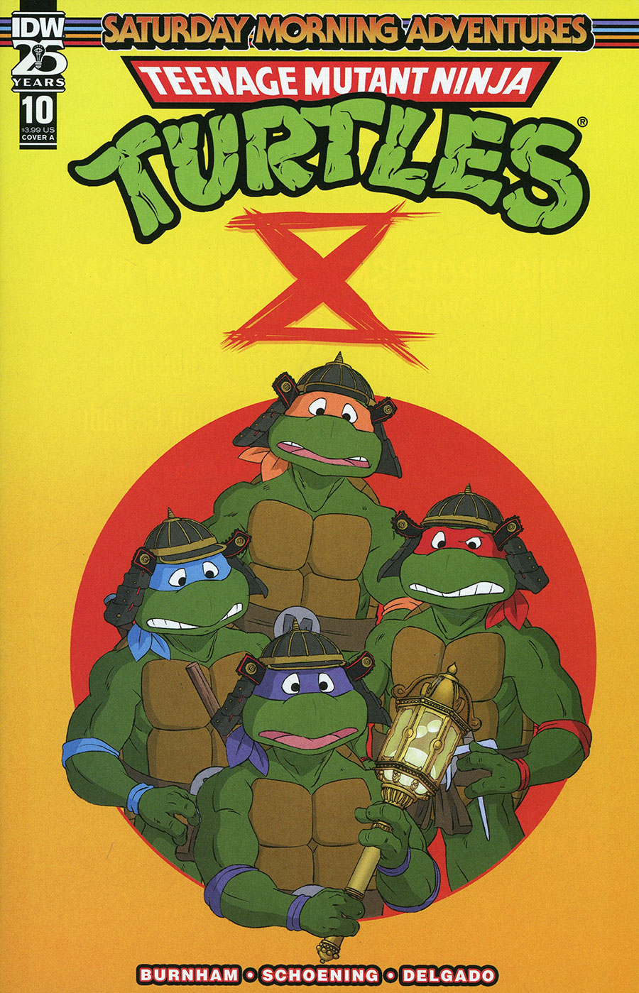 Teenage Mutant Ninja Turtles Saturday Morning Adventures Continued #10 Cover A Regular Dan Schoening Cover