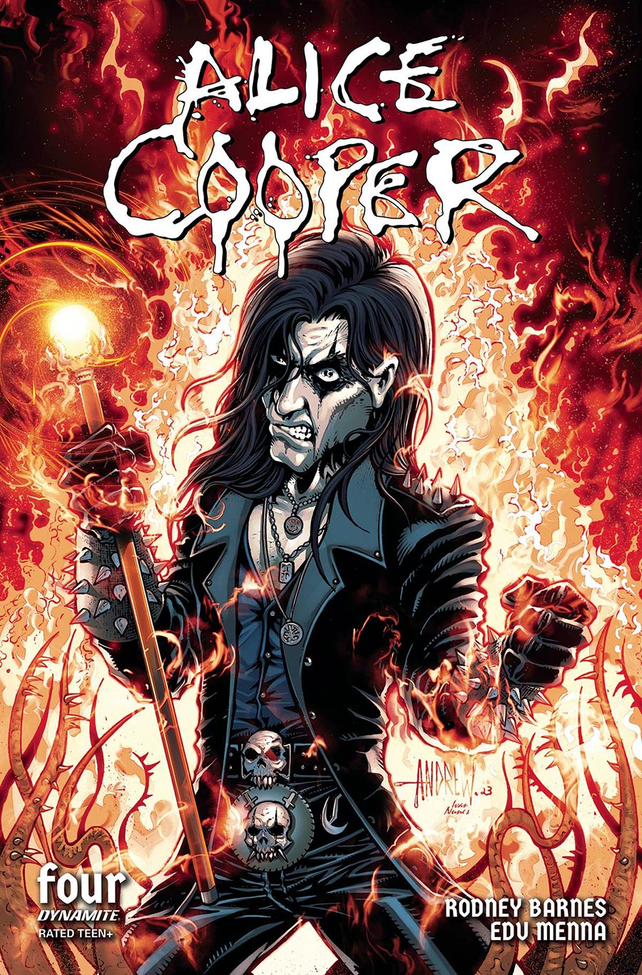 Alice Cooper Vol 2 #4 Cover B Variant Andrew Mangum Cover