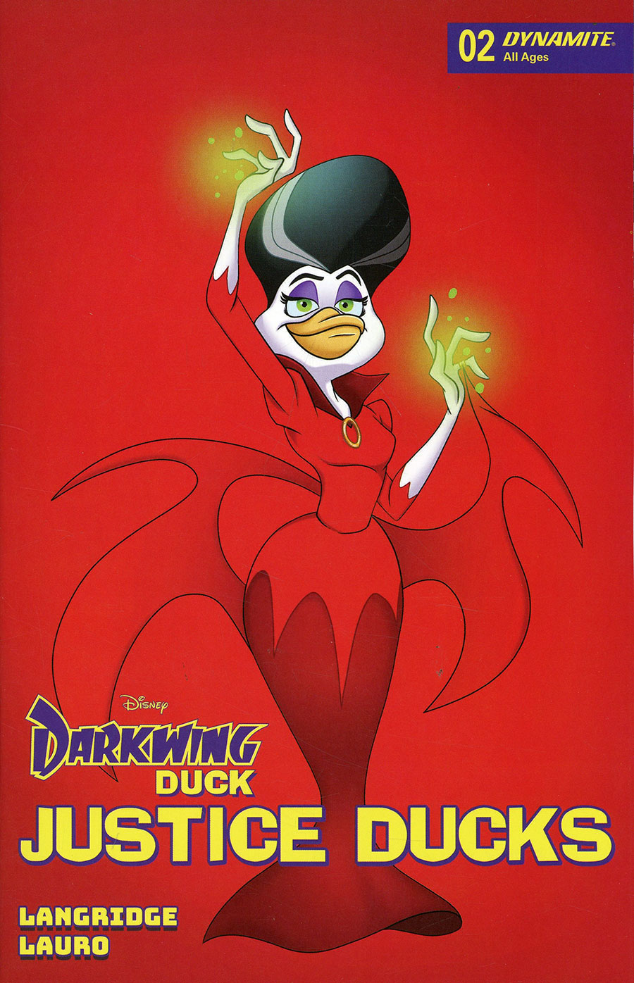 Darkwing Duck Justice Ducks #2 Cover D Variant Trish Forstner Color Bleed Cover