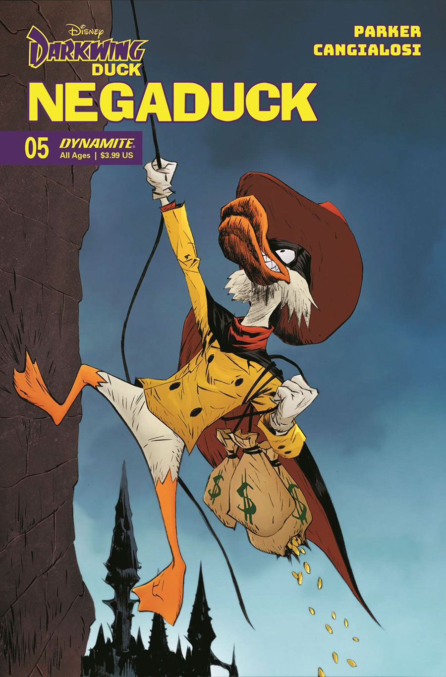 Darkwing Duck Negaduck #5 Cover A Regular Jae Lee Cover