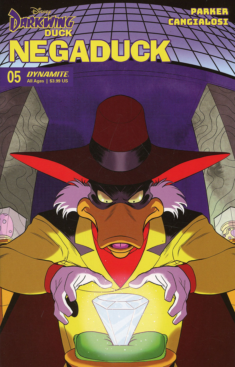 Darkwing Duck Negaduck #5 Cover B Variant Drew Moss Cover