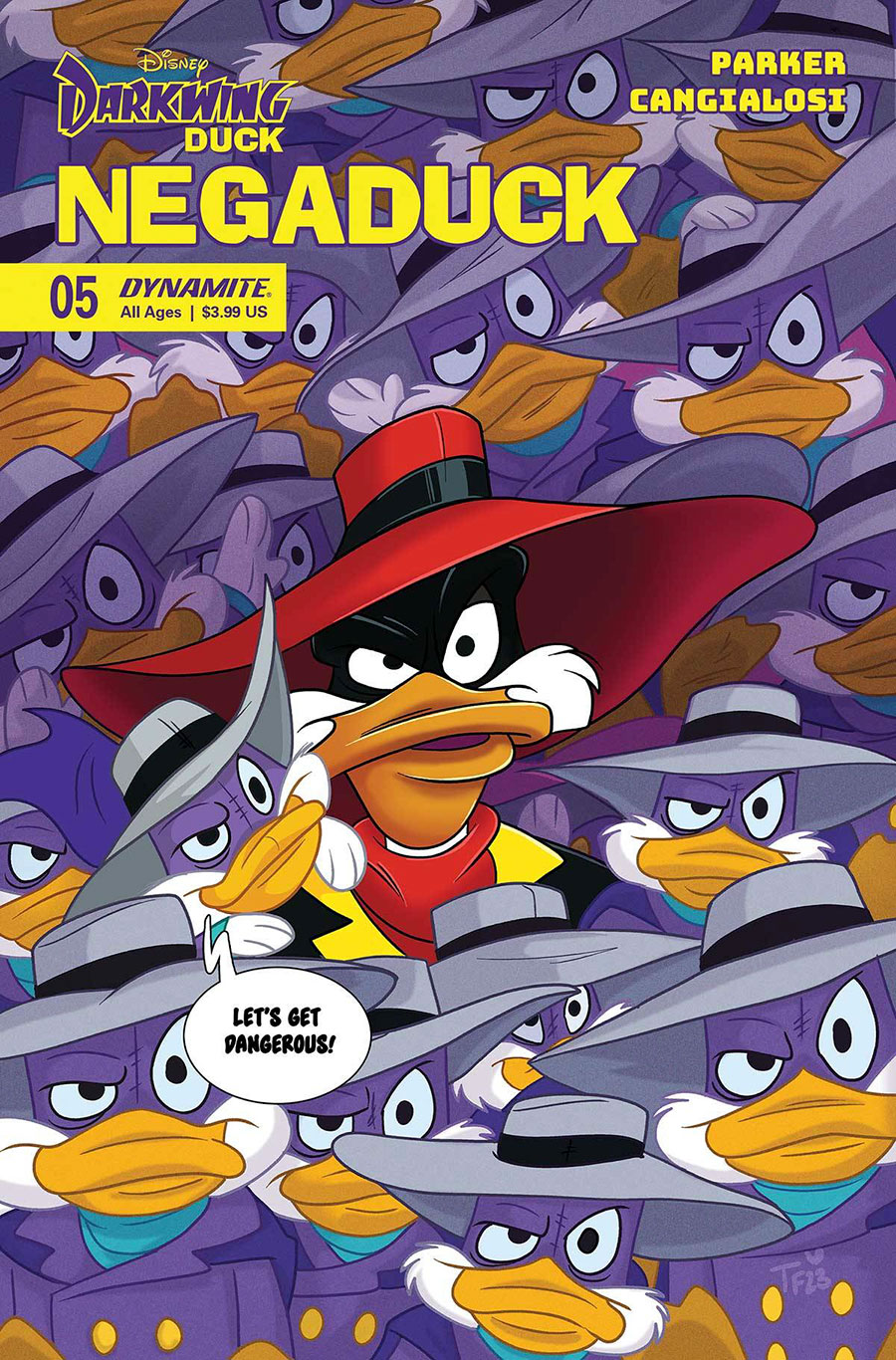 Darkwing Duck Negaduck #5 Cover C Variant Trish Forstner Cover
