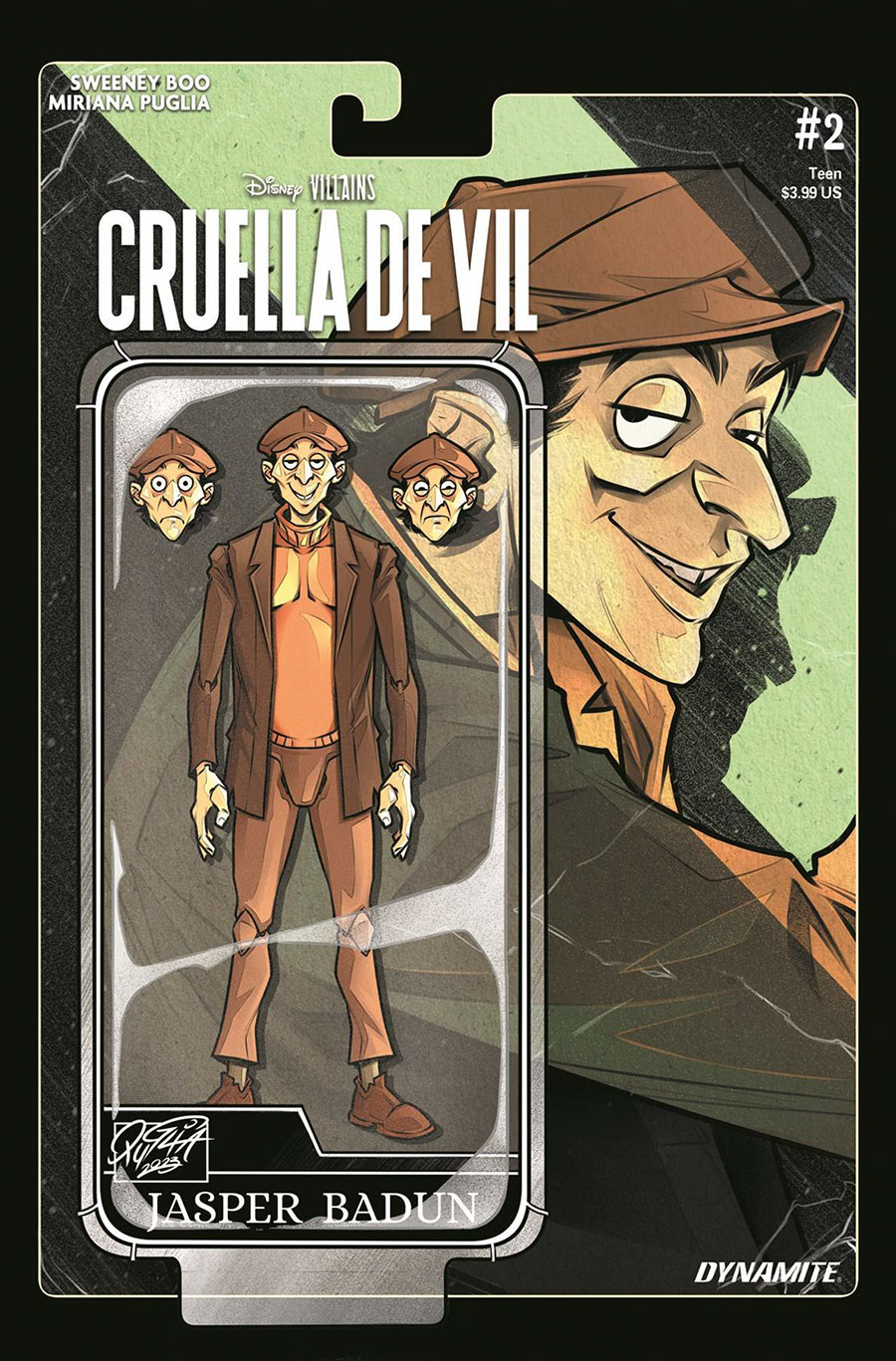 Disney Villains Cruella De Vil #2 Cover D Variant Action Figure Cover