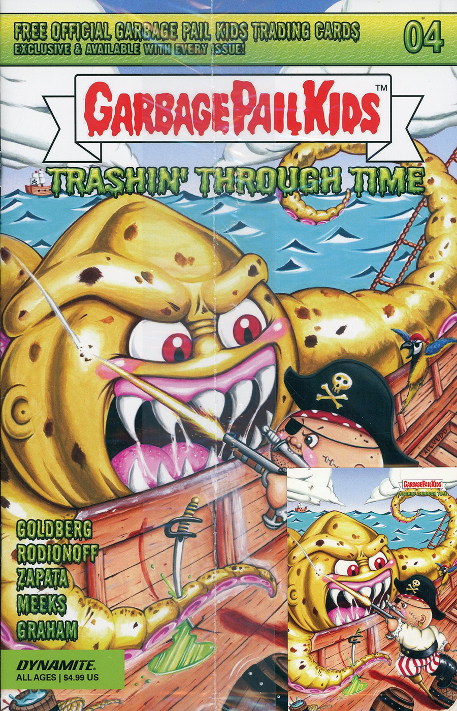 Garbage Pail Kids Trashin Through Time #4 Cover C Variant David Ascevedo Cover