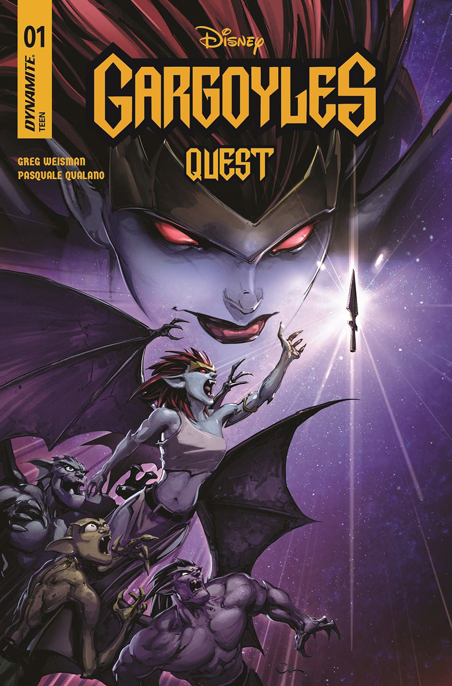 Gargoyles Quest #1 Cover A Regular Clayton Crain Cover