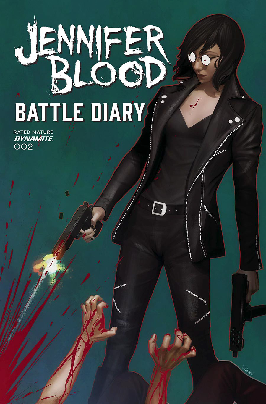 Jennifer Blood Battle Diary #2 Cover C Variant Rebeca Puebla Cover