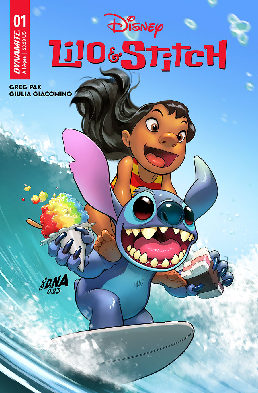 Lilo & Stitch #1 Cover B Variant David Nakayama Cover