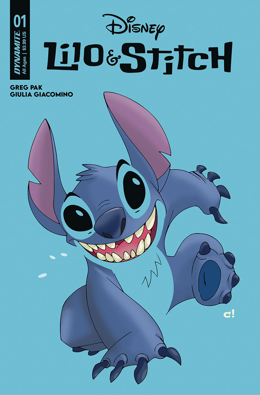 Lilo & Stitch #1 Cover D Variant Craig Rousseau Color Bleed Cover