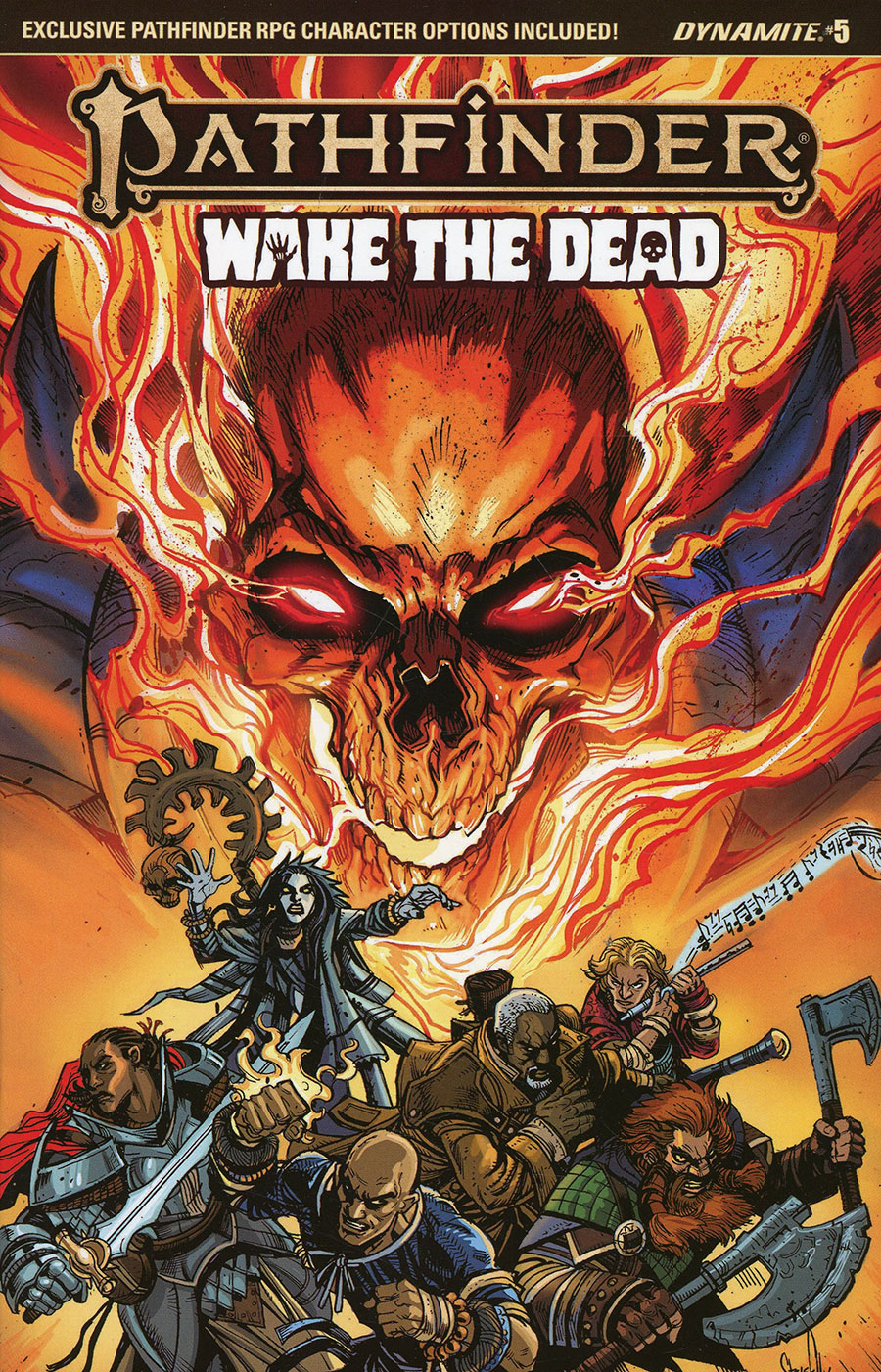 Pathfinder Wake The Dead #5 Cover A Regular Steve Ellis Cover