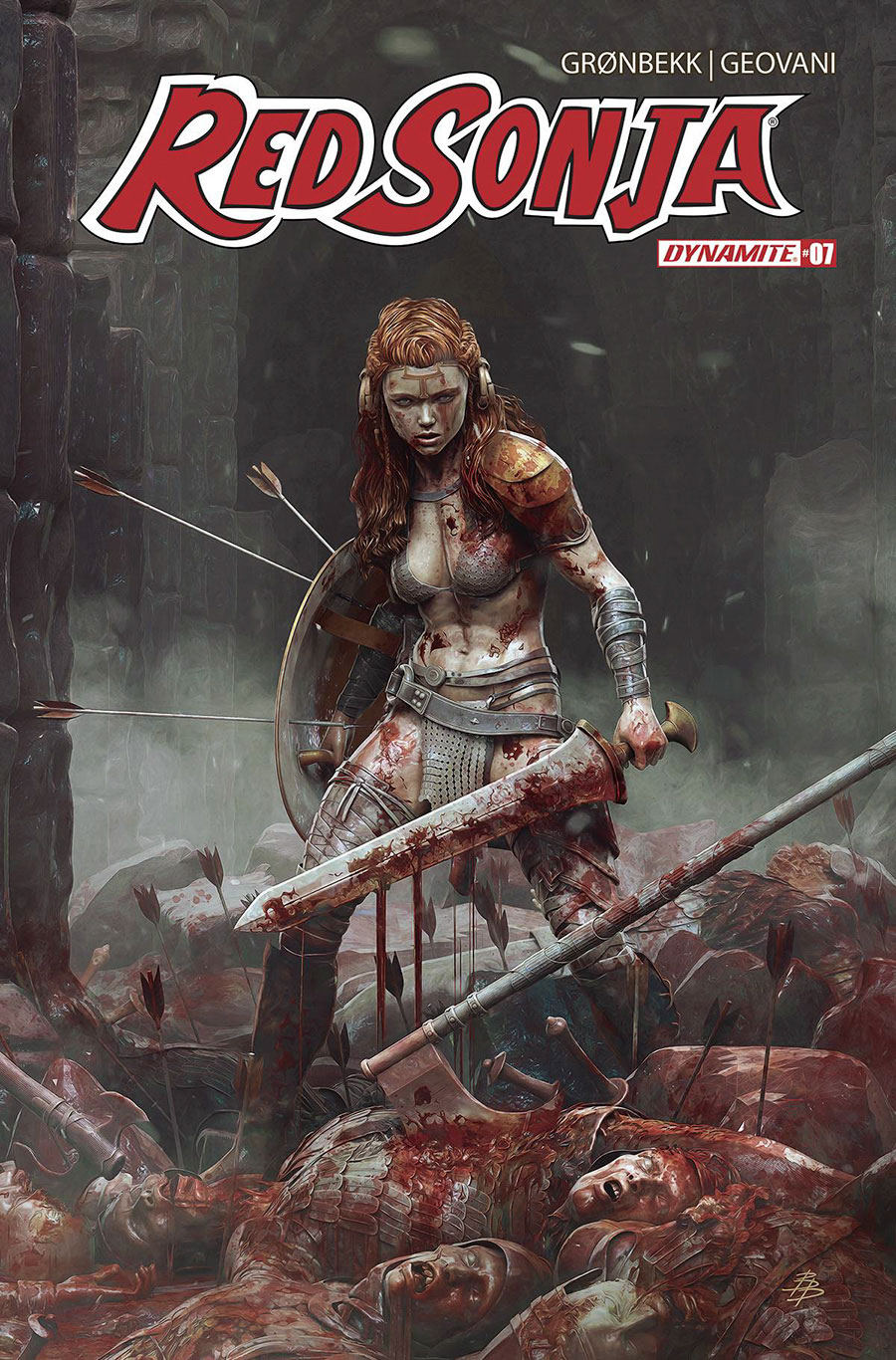 Red Sonja Vol 10 #7 Cover B Variant Bjorn Barends Cover