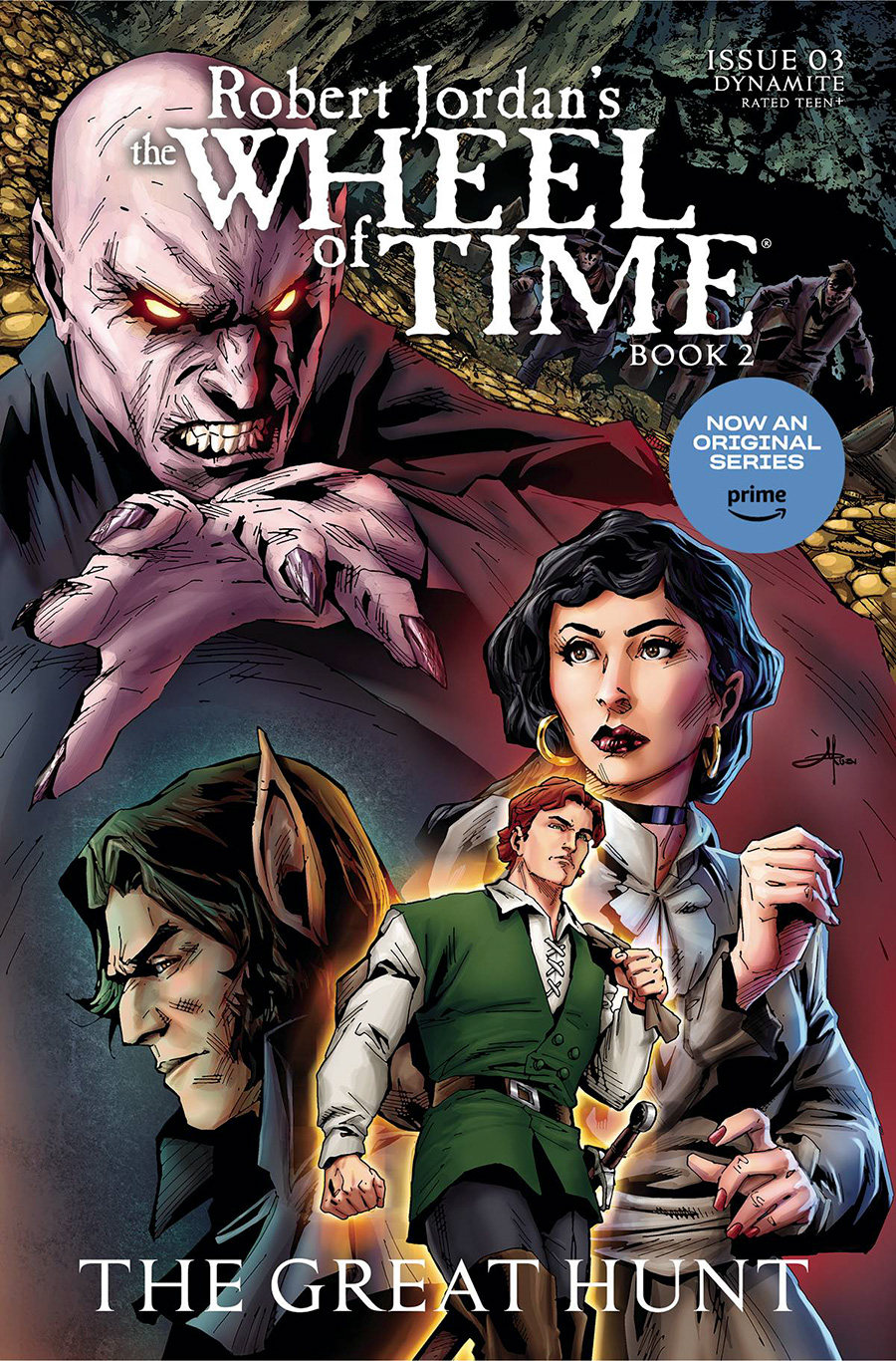 Robert Jordans Wheel Of Time Book 2 The Great Hunt #3 Cover A Regular Mel Rubi Cover