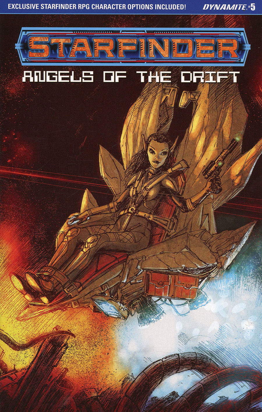 Starfinder Angels Of The Drift #5 Cover B Variant Richard Pace Cover