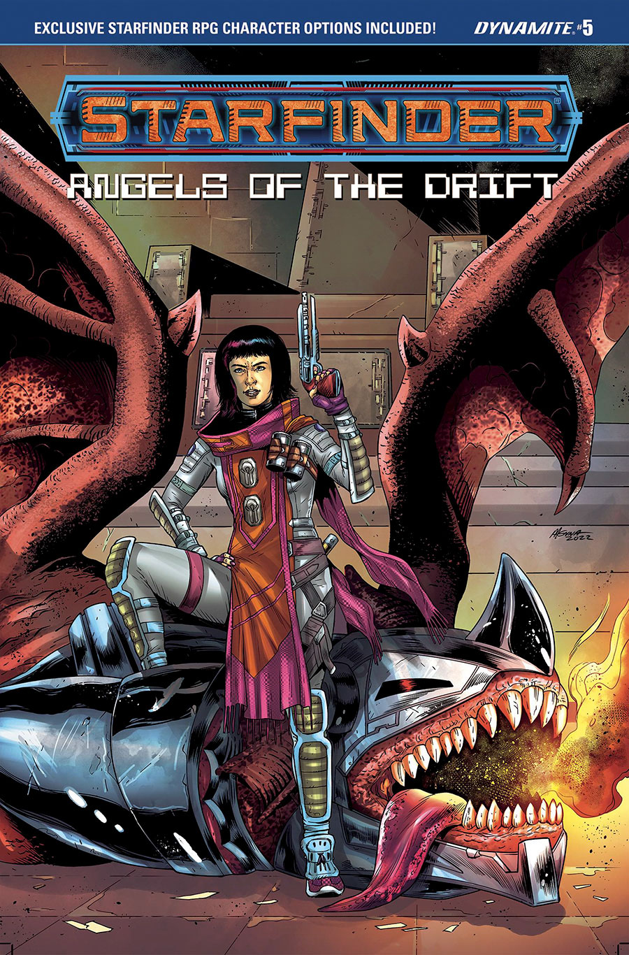 Starfinder Angels Of The Drift #5 Cover C Variant Edu Menna Cover