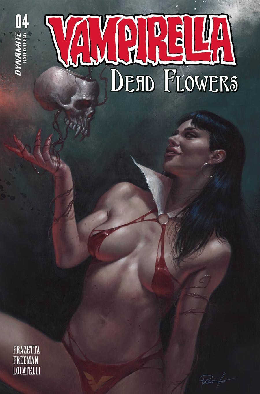 Vampirella Dead Flowers #4 Cover A Regular Lucio Parrillo Cover