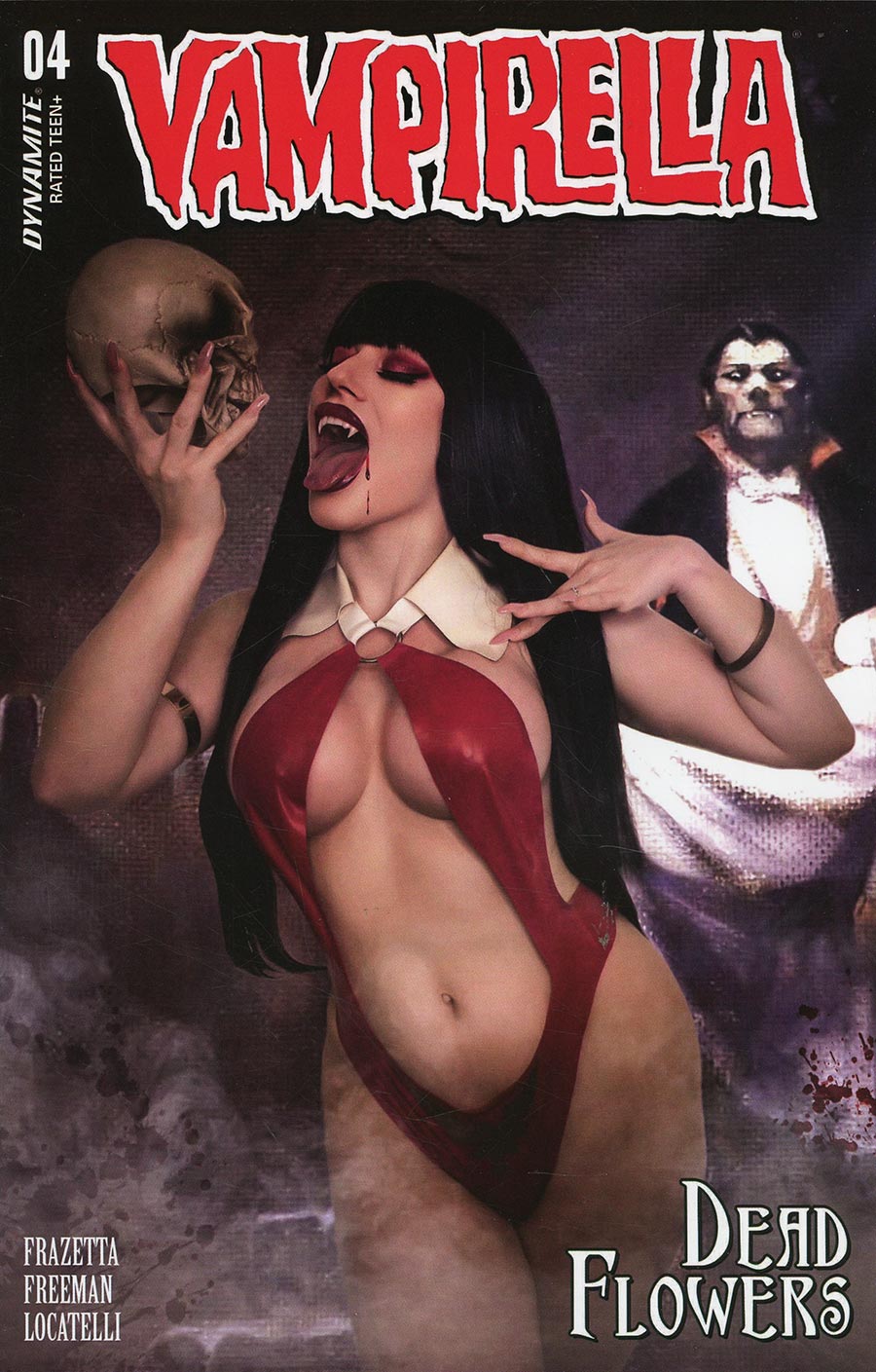 Vampirella Dead Flowers #4 Cover E Variant Rachel Hollon Cosplay Photo Cover