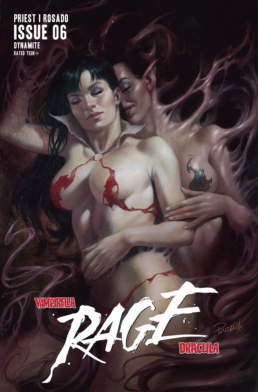 Vampirella Dracula Rage #6 Cover A Regular Lucio Parrillo Cover