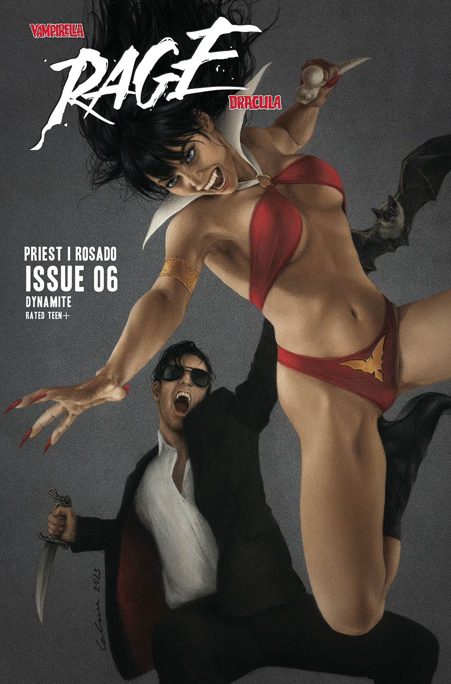 Vampirella Dracula Rage #6 Cover B Variant Celina Cover