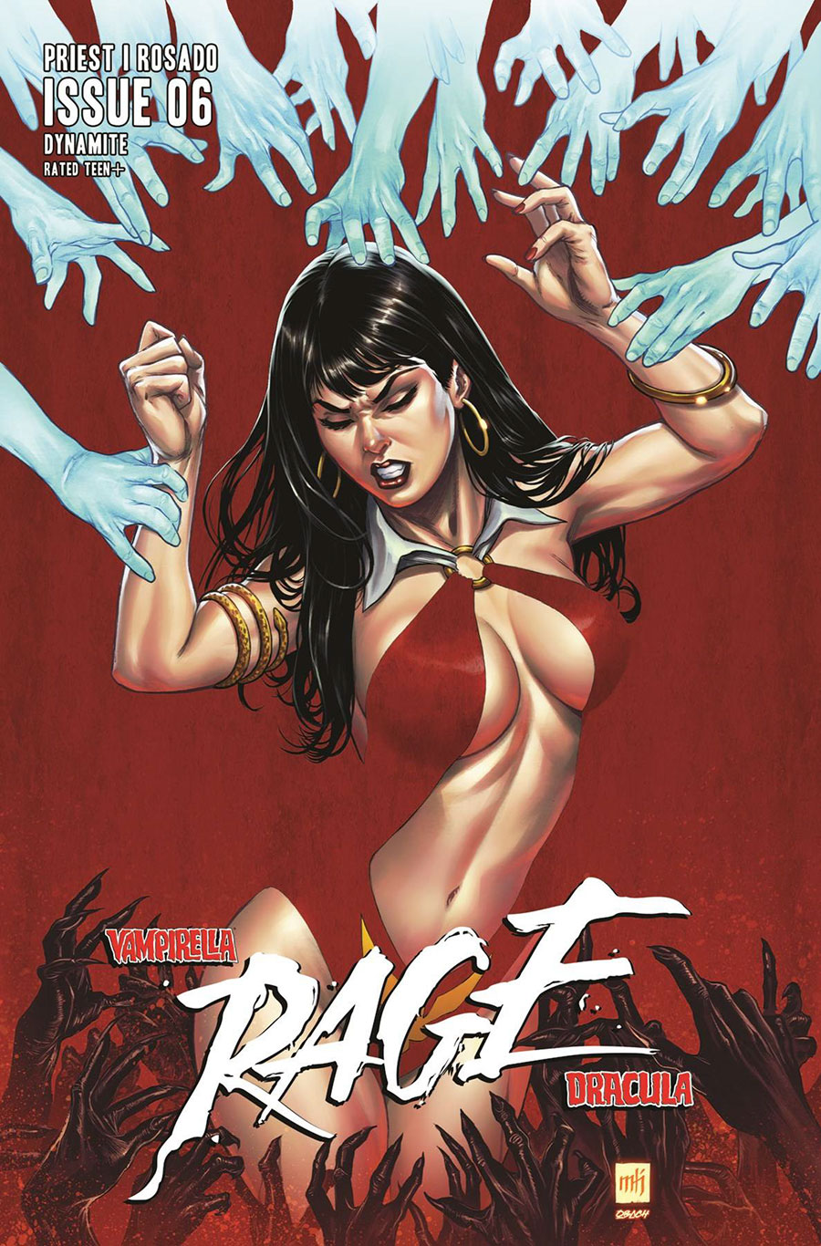Vampirella Dracula Rage #6 Cover C Variant Mike Krome Cover
