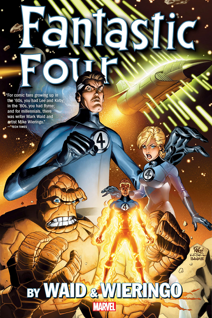 Fantastic Four By Mark Waid & Mike Wieringo Omnibus HC Book Market Mike Wieringo First Issue Cover New Printing