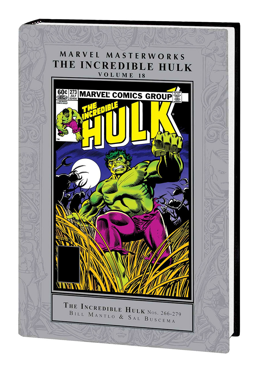 Marvel Masterworks Incredible Hulk Vol 18 HC Regular Dust Jacket