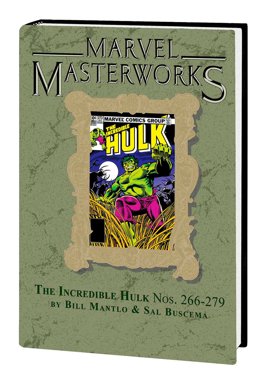 Marvel Masterworks Incredible Hulk Vol 18 HC Variant Dust Jacket