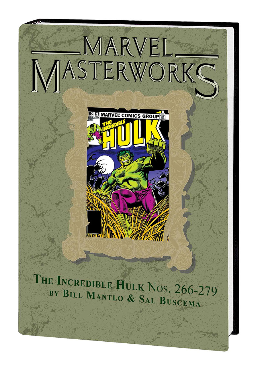 Marvel Masterworks Incredible Hulk Vol 18 HC Variant Dust Jacket