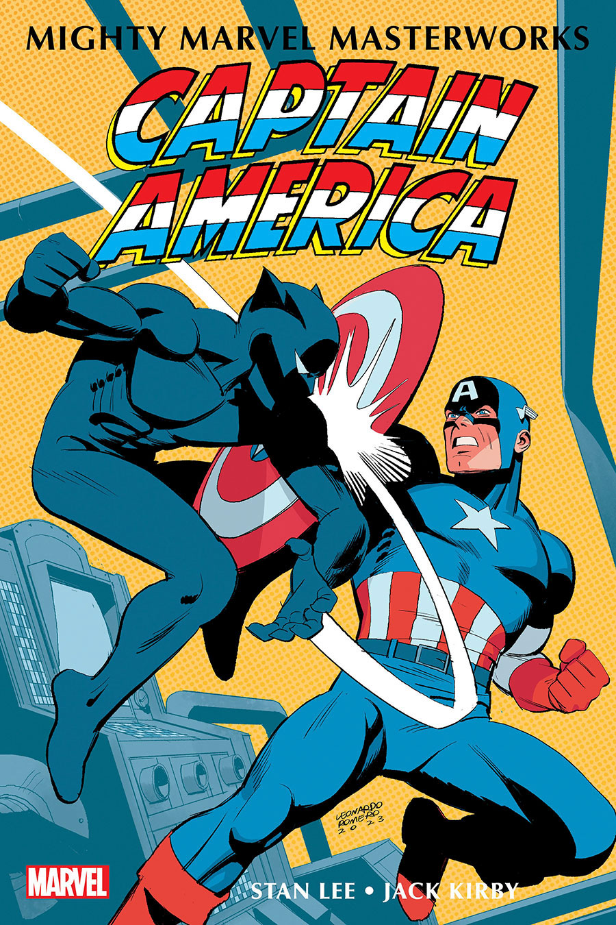 Mighty Marvel Masterworks Captain America Vol 3 To Be Reborn GN Book Market Leonardo Romero Cover