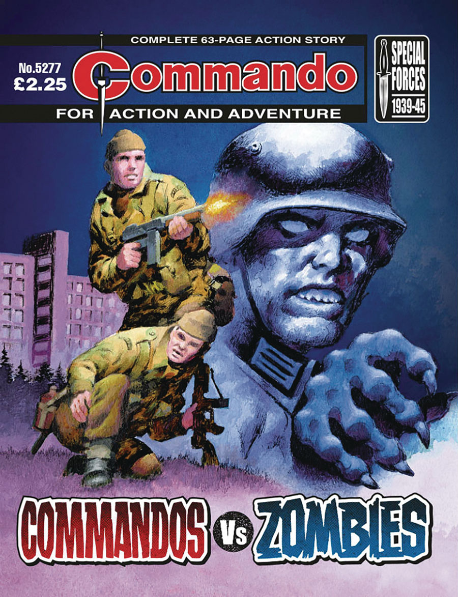 Commando Presents Vol 1 Commandos vs Zombies TP
