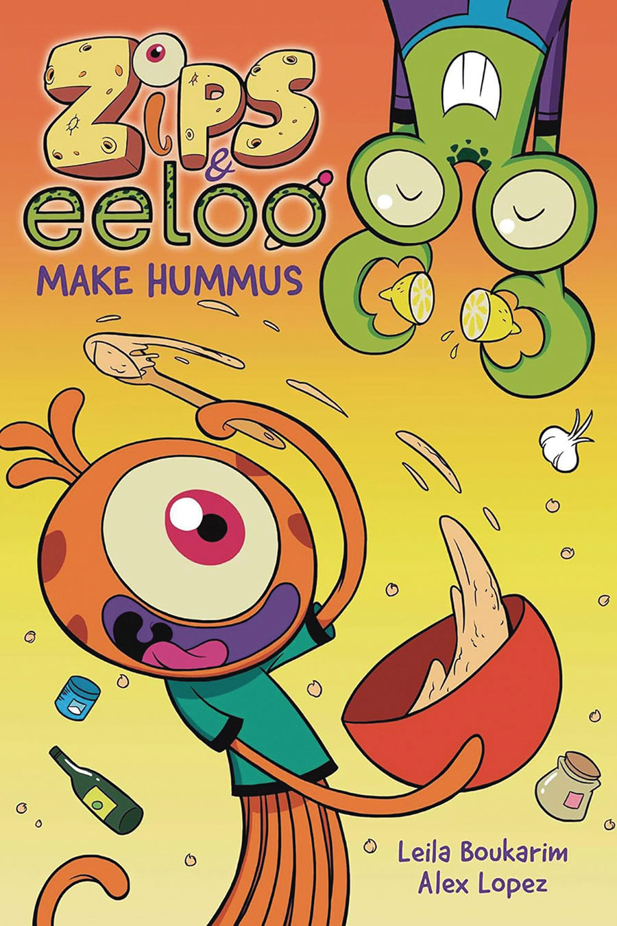 Zips And Eeloo Make Hummus HC