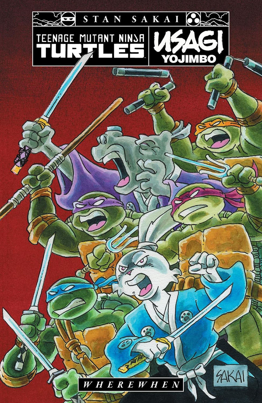 Teenage Mutant Ninja Turtles Usagi Yojimbo WhereWhen TP