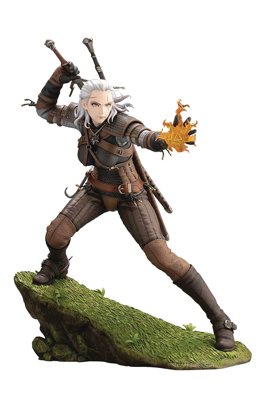 Witcher Geralt Of Rivia Bishoujo Statue